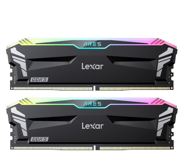 LEXAR DDR5 ARES RGB Gaming 32GB(2*16GB)/6800 czarna - 1207600 - zdjęcie